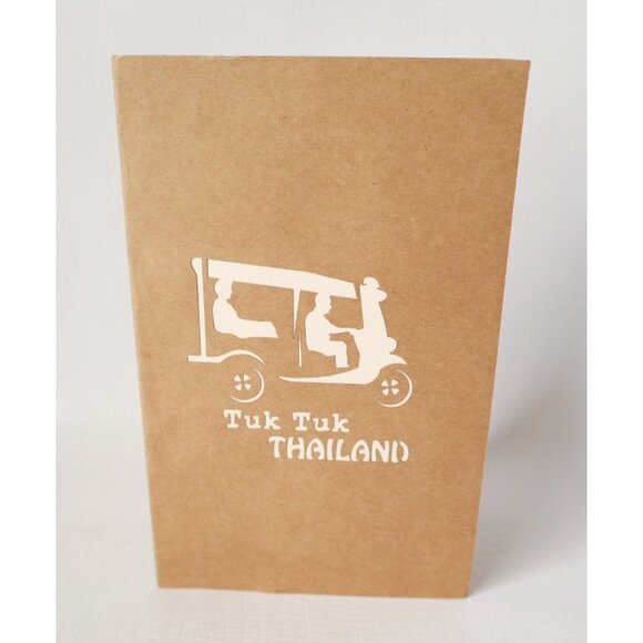 4 Vintage Pop Up Cards Intricate Peacock Galleon Ship Temple Thailand Bus - Picture 2 of 9